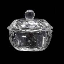 Cốc vệ sinh cọ vẽ móng hình dáng bất đối xứng độc đáo - Dụng cụ tạo hình bột và dung dịch acrylic trong suốt, phù hợp cho những người yêu thích làm đẹp và nghệ thuật vẽ móng - Dễ dàng vệ sinh - Trong sáng - Xem 3