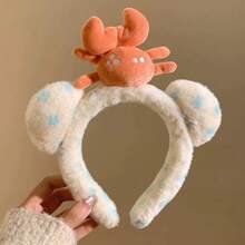 ネコサメチェリーヘアバンド ふわもこ可愛いピンク 水玉リボン プチプラアクセサリー ギフトプレゼント - 小型サメ型ヘッドバンド(20*20*2cm*35g) - チェックする 8