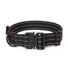 Reflective Tactical Training Dog Collar, Adjustable Large Dog Neck Strap, Thick Nylon Dog Collar, Quick Release - Multicolor - View 10