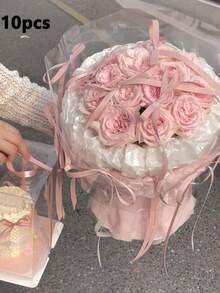 10 chiếc nơ ruy băng trang trí bánh kem, váy bánh bằng lụa, trang trí bánh tốt nghiệp, trang trí bàn tiệc sinh nhật, trang trí bánh sinh nhật chủ đề ba lê, nơ ruy băng đen trang trí bánh kem, thích hợp cho tiệc sinh nhật, tiệc mừng em bé, đám cưới. - Nhiều màu - Xem 15