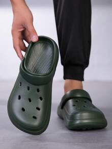 Unisex Breathable Clogs Shoes, Shock Absorbing, Non-Slip, Quiet, Versatile For Indoor/Outdoor Wear, Suitable For All Seasons - Multicolor - View 2