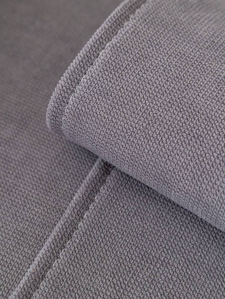 1 Tấm bọc ghế sofa bằng vải chenille, có thể giặt máy - Tấm bọc ghế sofa chống trượt dùng để trang trí nhà cửa, phù hợp với ghế sofa 1/2/3/4 chỗ ngồi. - Màu xám đen - Xem 9