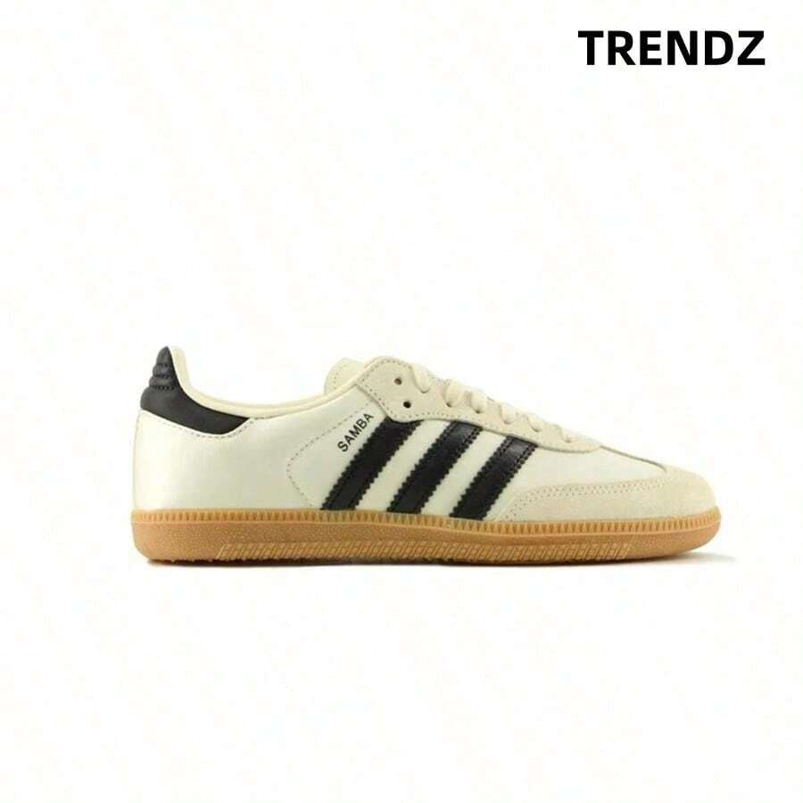 Adidas Samba OG Cream White Core Black Gum (GS) JQ3644 - Multicolor - View 1