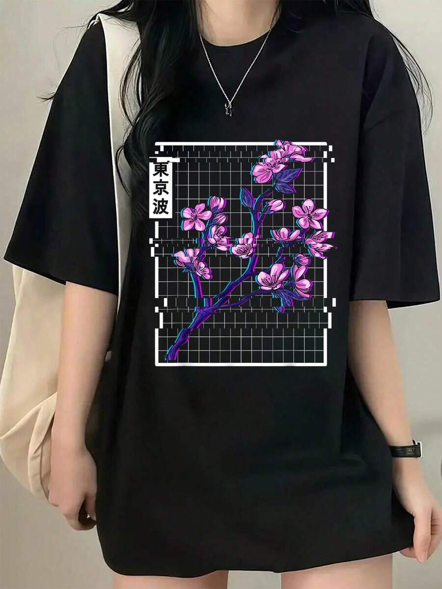 Women T-Shirts - Black - View 1