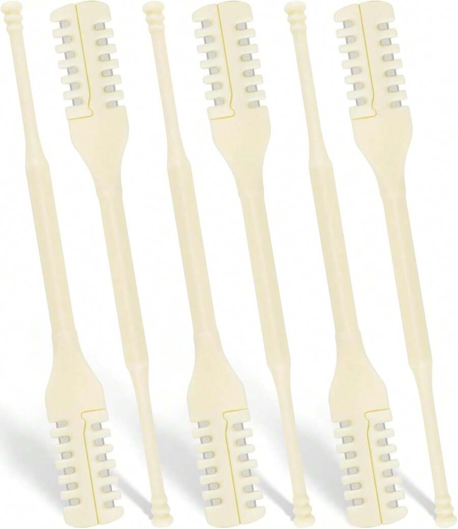 Manual Nose Hair Trimmer, Nostril Hair Remover, Portable Travel Home Daily Use Essentials With Ear Pick For Men & Women (3pcs) - 1 - 查看 1