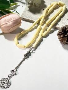 1pc 33 Beads Muslim Prayer Beads Bracelet, Unisex Daily Use - Multicolor - View 4