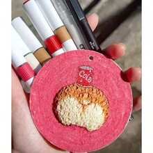 10pcs 3D Textured Art Canvas Paper, Fluffy Texture Painting Board, Suitable For DIY Crafts And Painting - White - View 5