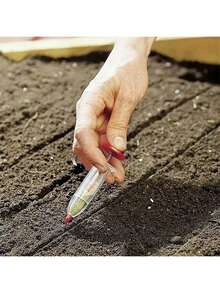 1/2个手持式播种器，农业播种工具，园艺播种器，种子分配器，手动种植工具，适用于花园和盆栽植物！ - A - 查看 5