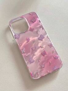 1个高级复古亮棕色渲染缎面图案防震保护手机壳，适用于 17 Pro Max 17 16 15 14 13 12 Pro Max 11 - 彩色 - 查看 5