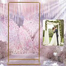 Arch Frame Bkdrop Stand Square Metal Arch Balloon For Wedding Ceremony - View 3