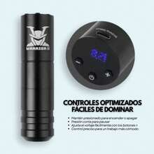 Warrior 2: Máquina Rotativa de Alto Rendimiento para Tatuaje - Gama de Colores - Café - Ver 3