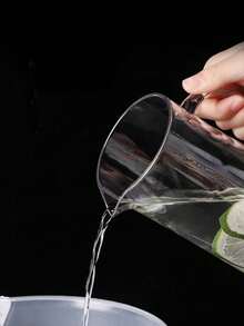 1pc Acrylic Juice Pitcher, High Wear-Resistant Tea/Beverage Dispenser - Multicolor - View 4