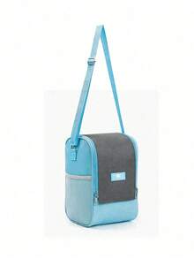 方形保温午餐包，大容量保温冷藏手提袋，加厚铝箔保温袋，圆柱形时尚防水 - 查看 11