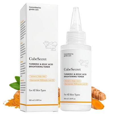 100มล./3.38 ออนซ์ของโทนเนอร์ปรับสมดุลกรดขมิ้นและซาโปนิน | โทนเนอร์เนื้อบางเบาเพื่อปรับสีผิวและเนื้อสัมผัสที่ไม่สม่ำเสมอ | ไนอะซินาไมด์และกลีเซอรีนสำหรับผิวที่โปร่งใส