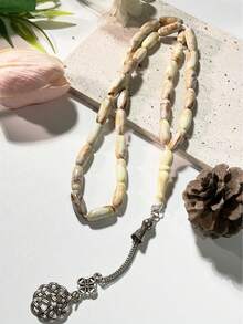 1pc 33 Beads Muslim Prayer Beads Bracelet, Unisex Daily Use - Multicolor - View 2