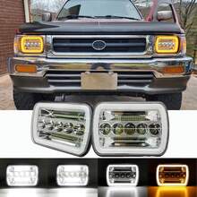 7inch Led Work Light Square Led Headlight - 7-inch Square Work Light - View 6