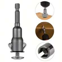 Butterfly Nut Electric Screwdriver Socket, Wrench Hex Head, High Carbon Steel Socket, Hardware Tools - A - View 3