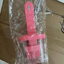 1pc Portable Multifunctional Silicone Basting Brush, Nylon Heat-Resistant Bristles, With Oil Bottle, Suitable For Sauce Basting, Baking Oiling, Grilling Seasoning, Easy Storage Space-Saving, Practical Valentine's Day Gift, Grilling Essential, Suitable For Boyfriend/Husband, Kitchen Supplies, Oil Bottle, Home Goods - Multicolor - View 11