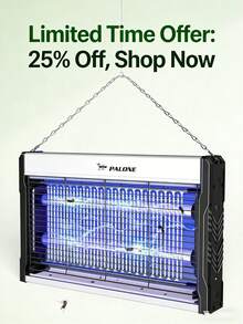 Electric Bug Zapper 3200V Mosquito Zapper Killer Indoor Insect Killer With Hanging Chain Mosquito Trap With Removable Collection Tray USB Electric Bug Zapper Outdoor For Home Office Warehouse - 白色 - 查看 1