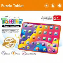 儿童多语言英语模拟平板电脑早教学习机，拼音训练音乐阅读设备，儿童益智玩具 - 002平板 - 查看 13