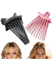 1pc Volume Pincher - Root Lift Hair Tool, Flawless Volume, No Heat Needed, Secure Grip, High Elasticity Material, Lightweight, Portable & Hands-Free Styling (Large),Hair Volume Clip,Volumizing Hair Clip Comb Beauty Home Bedroom Decor Travel Accessories Hair Styling Kit - Multicolor - View 1