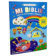 Mi Biblia - Libro de actividades y pegatinas - Con más de 200 pegatinas - Libro único - Ver 1