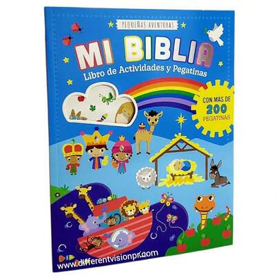 Mi Biblia - Libro de actividades y pegatinas - Con más de 200 pegatinas
