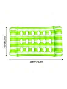 Võng phao bơm hơi PVC dày dặn dành cho người lớn, giường nằm nổi trên nước dày, thảm phao hồ bơi. - Nhiều màu - Xem 10