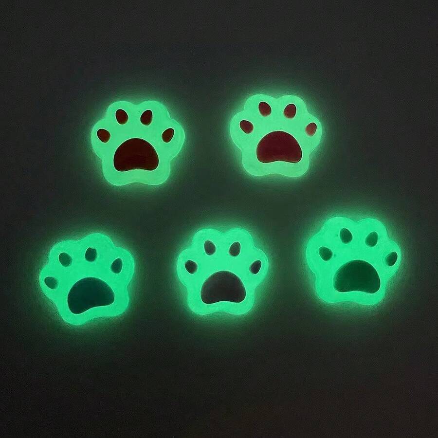10 piezas Juego de imanes de nevera de plástico coloridos - Formas de frutas, alimentos, patas de gato, estrellas y botellas, duraderos, con adhesivo fuerte y reutilizables, con pegatinas magnéticas, adecuados para pizarras blancas, armarios de almacenamiento, refrigeradores y decoración de oficina, sin batería, fácil de limpiar, juego de decoración ahorra espacio - Multicolor - Ver 1
