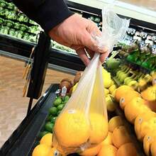 12" x 20" Clear Plastic Produce Bag Food Storage bag350 bags one Roll 2 Rolls - 12 x 20 - Ver 8
