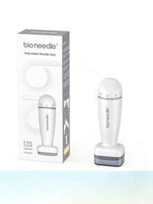 Dụng cụ dập kim siêu nhỏ có thể điều chỉnh, dụng cụ dập kim siêu nhỏ chuyên nghiệp, thích hợp sử dụng cho bút kim siêu nhỏ trên mặt, da đầu, râu, cơ thể, là lựa chọn thay thế tốt nhất cho con lăn kim siêu nhỏ, bộ đầu kim kết hợp 0.25mm-2.0mm, dụng cụ chăm sóc da dành cho nam và nữ, sản phẩm chăm sóc da. - trắng - Xem 1
