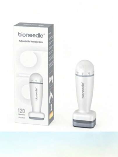 Adjustable Microneedle Stamp, Professional Microneedle Stamp, Suitable For Microneedle Pen On Face, Scalp, Beard, Body, Best Microneedle Roller Alternative, 0.25mm-2.0mm Needle Head Combination Set, Skincare Tool For Men And Women, Skincare Products