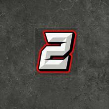 Reflective Number Car Stickers 0-9 PVC Auto Decals Motorcycle Decals, Car Accessories, Motorcycle Accessories, Scratch Covers - A - View 14