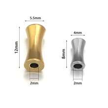 10颗/包 不锈钢花瓶形隔珠，防锈防过敏，适用于手链项链DIY首饰制作 - 花瓶珠 - 查看 5