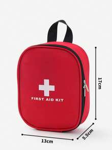 Medical Bag | Travel And Household First Aid Kit, Small Medicine Storage Bag | No Supplies Included - Multicolor - View 11