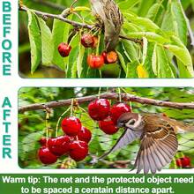 Heavy-Duty Black Garden Bird Netting - Expandable Large Mesh Reusable Breathable Cover, Suitable For Vegetables, Fruit Trees, And Plants - Durable Barrier Against Animals And Insects, Easy-To-Install Garden Protective Net, Vegetable Cover - A - View 6