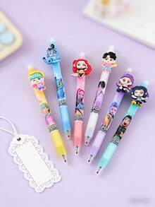 Hasbro 1/6 chiếc bút xóa được hình nhóm săn phù thủy hoạt hình, bút mực xanh hình nhóm nhạc nữ pop bằng nhựa, đồ dùng học tập cho học sinh. - Nhiều màu - Xem 7