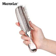 MASTERLEE 1pc Zeus Anti-Static Hair Brush, Soft Nylon Bristles For Scalp Massage, Suitable For Wet Or Dry Hair, Washable, Comfortable Handle, Hair Styling Accessory For All Hair Types - Multicolor - View 7