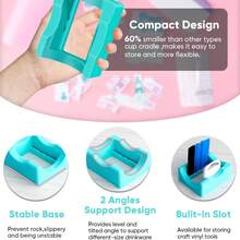 New Silicone Non-Slip Cup Holder Anti-Scald Mug Stand Cup Bracke - Multicolor - View 8