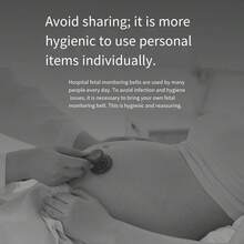 Monitoring Fetal Heart Rate Monitor - A Convenient Home-Use Device For Detecting Fetal Movements During Pregnancy - 胎心監護帶1盒共2支 - 查看 3