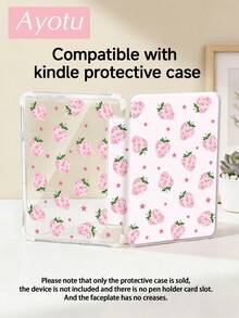 Ayotu 粉色星形草莓保护套，兼容 iPad A16、iPad Pro 13/12.9/11、iPad Air 11/13、iPad mini、iPad Air 11 英寸、Kindle（第 11 代，2024 年发布）、Kindle Paperwhite（第 12 代，2024 年发布） - 彩色 - 查看 10