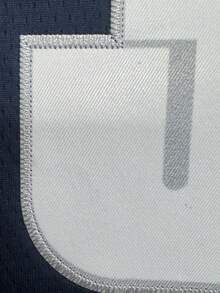 Atonmore 3# Blue Embroidered Sleeveless Basketball Jersey, Men's Casual Sports Shirt - Blue - View 4