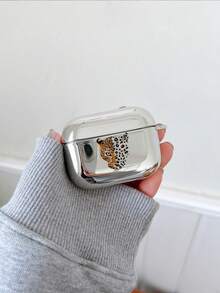 1个极简泰迪熊耳机保护套，兼容苹果Pro 2、Pro 3/4，磨砂保护套 - 黑色 - 查看 2