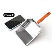Mini Dustpan And Brush Set Palm Fiber Handheld Small Broom And Metal Dustpan Combination Small Broom And Dustpan - 棕色的 - 查看 6