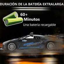 Carros De Control Coche De Juguete Carro Control Recargable Azul,La versión de carga del coche de control remoto del coche de carreras inalámbricas puede flotar, resistencia a la caída, carrera de alta velocidad, coche de carreras de control remoto de alta velocidad, coche deportivo de niños - Negro - Ver 6