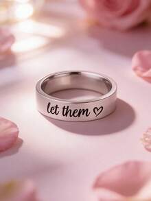suteyi A Heart-Shaped Ring For Them, Inspirational Jewelry For Women, The Ideal Gift For A Loved One. - Multicolor - View 1