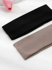 2 Street Sports Casual Knitted Stretch Headbands - Multicolor - View 3