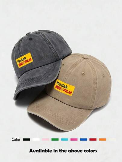 1pc Unisex Vintage Distressed Letter Decor Baseball Cap, Trucker Hat, Suitable For Outdoor, Travel, Hiking, Beach