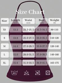 YEOREO SoftHue Impact LonglineStrappy Top Women's Halter WorkoutTank Tops Backless Gym Longline WithAdjustable Strap - 黑櫻桃 - 查看 6
