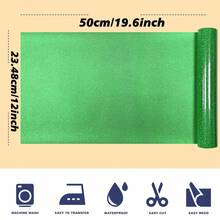 Vinyl chuyển nhiệt 3D lấp lánh dạng phồng 12" x 19.6", vinyl xốp lấp lánh dùng để tự làm quần áo, túi xách, gối. Tương thích với... - 12" x 19,6" - Xem 6